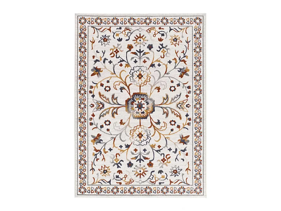 Tapis intérieur - classique avec relief - multicolore - 200 x 290 cm - LULY