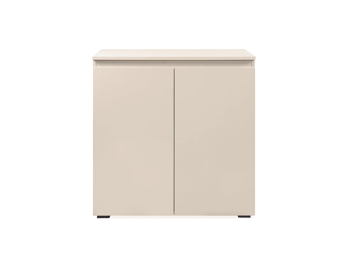 Petit buffet 2 portes cachemire L80 cm - ELVA