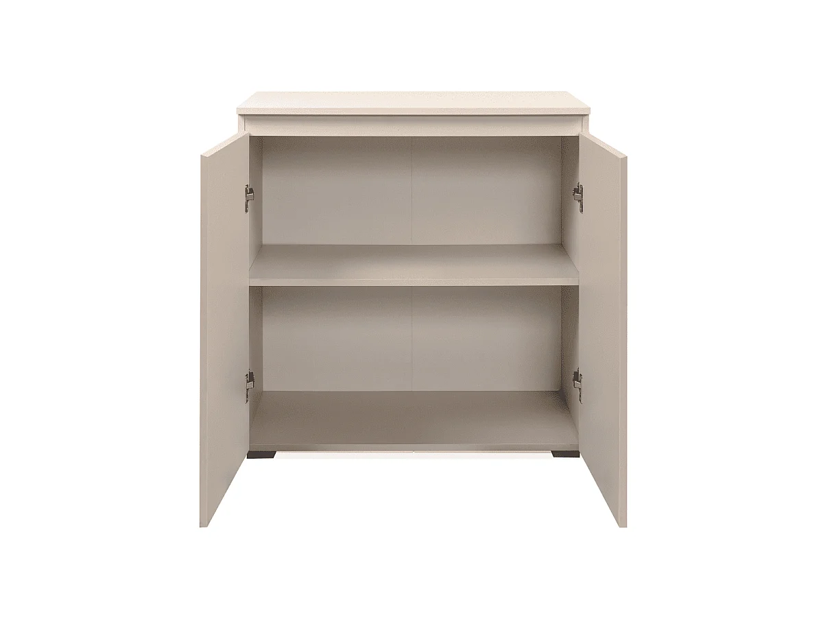 Petit buffet 2 portes cachemire L80 cm - ELVA