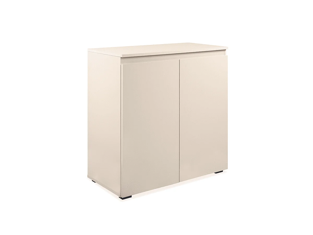 Petit buffet 2 portes cachemire L80 cm - ELVA