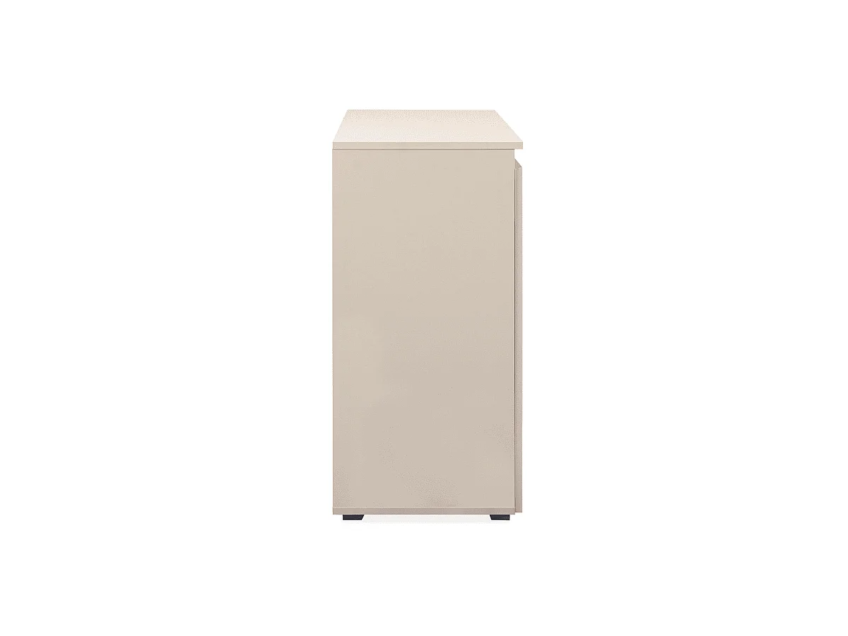 Petit buffet 2 portes cachemire L80 cm - ELVA