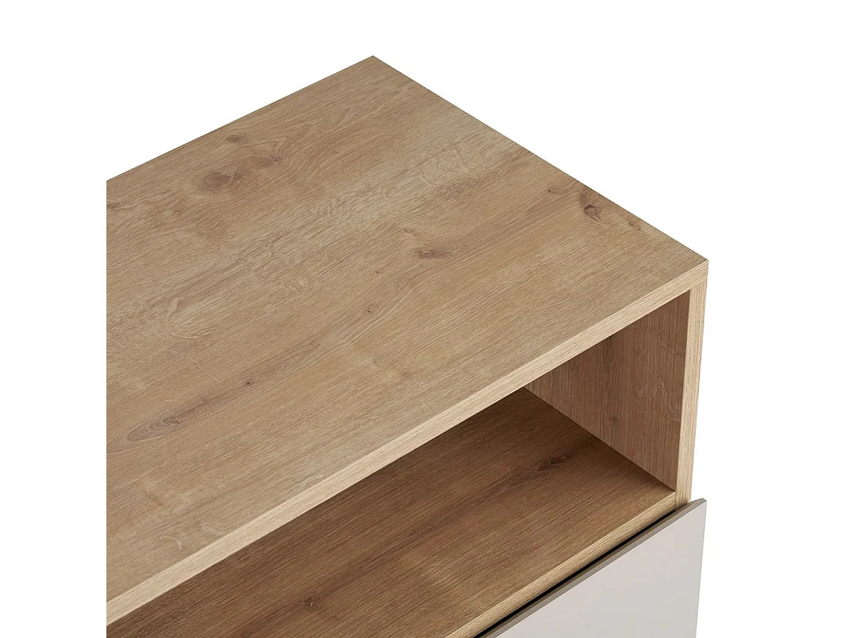 Credenza piccola 2 ante 1 nicchia L80 cm - OLIVER