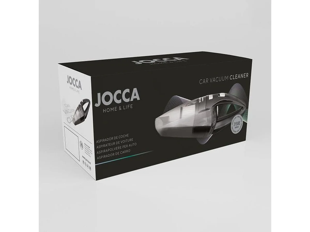 Aspirateur de voiture JOCCA 1519 100 W - 0,5 L, filtre HEPA lavable, câble 3 m