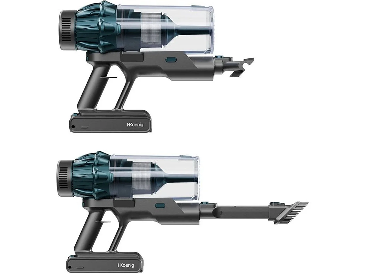 H.Koenig UPX32 Aspirateur balai 2 en 1 sans fil - 29,6 V, autonomie 50 min