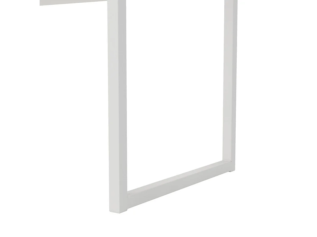 Schreibtisch mit 1 Schublade und Metallgestell B130 cm – FUNCTION