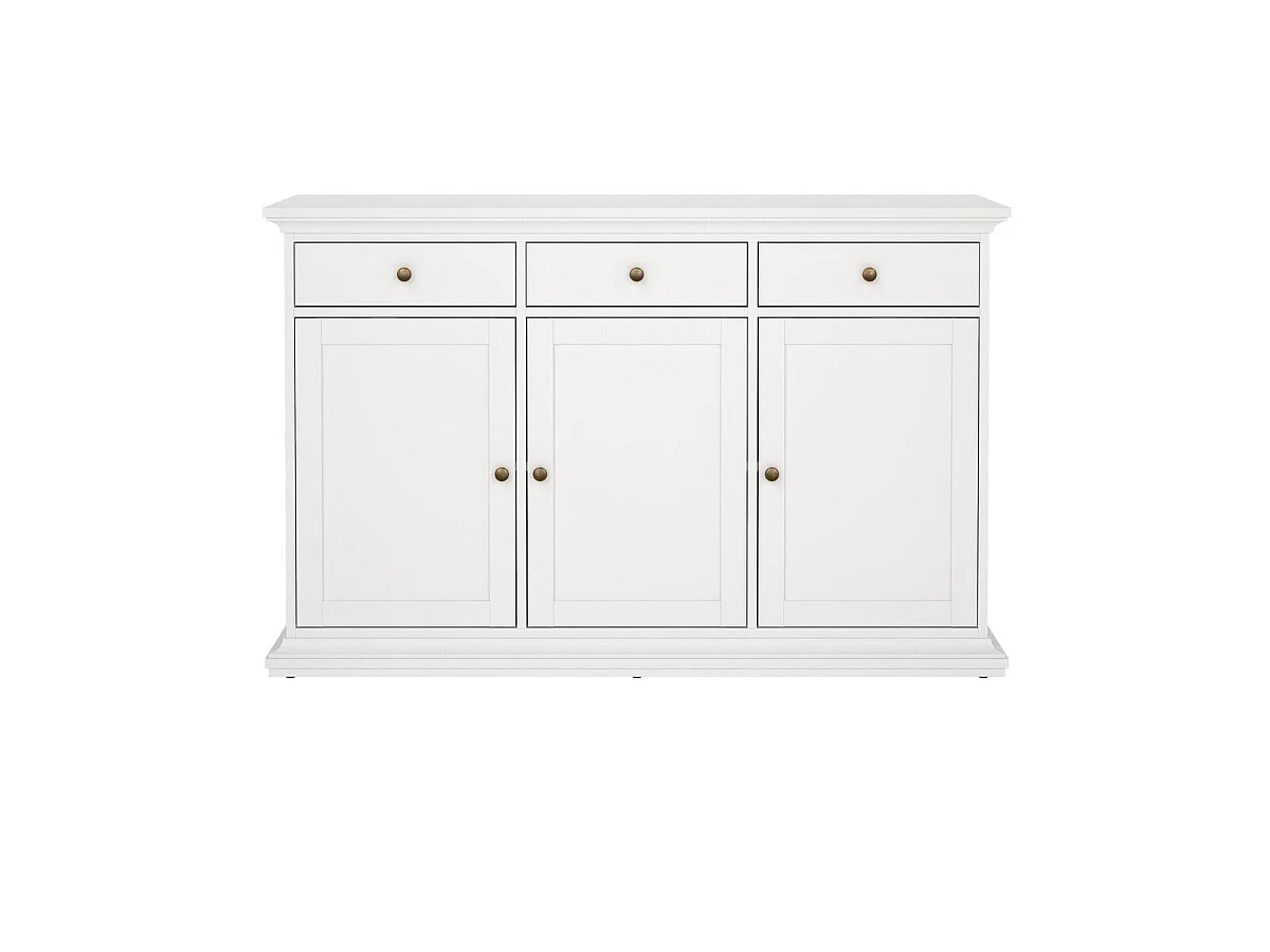 Credenza 3 ante e 3 cassetti L143,7 cm - SOFIA