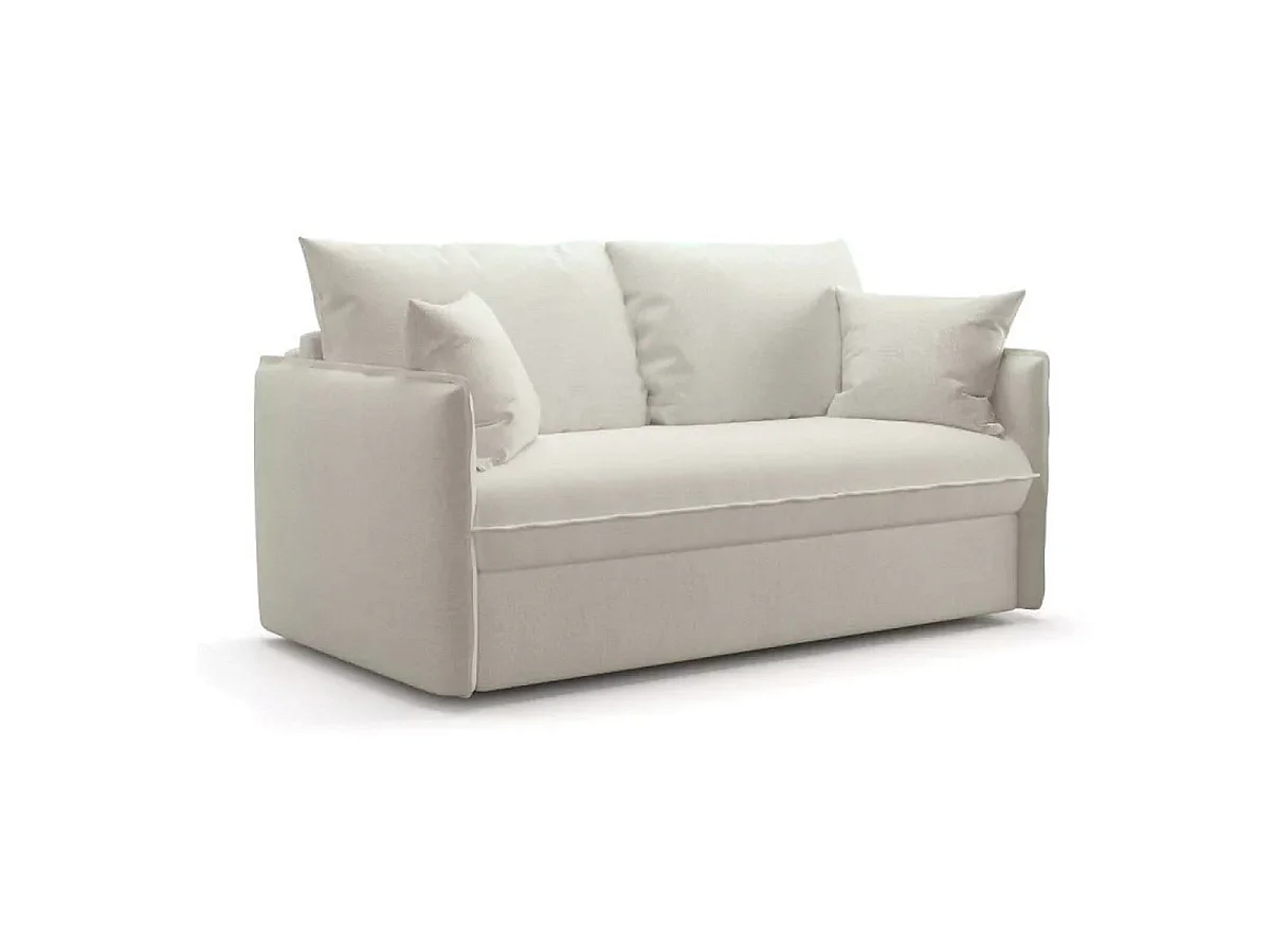 3-zits slaapbank met express-opening in stof L185 cm - MIKA