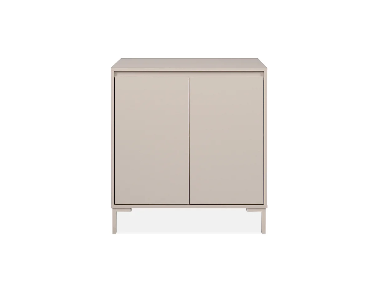 Credenza 2 ante colore cachemire L81 cm - NERIO