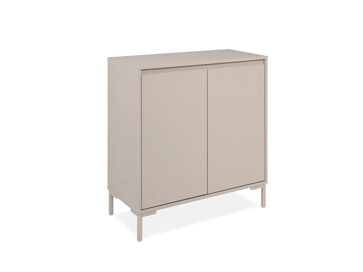 Credenza 2 ante colore cachemire L81 cm - NERIO