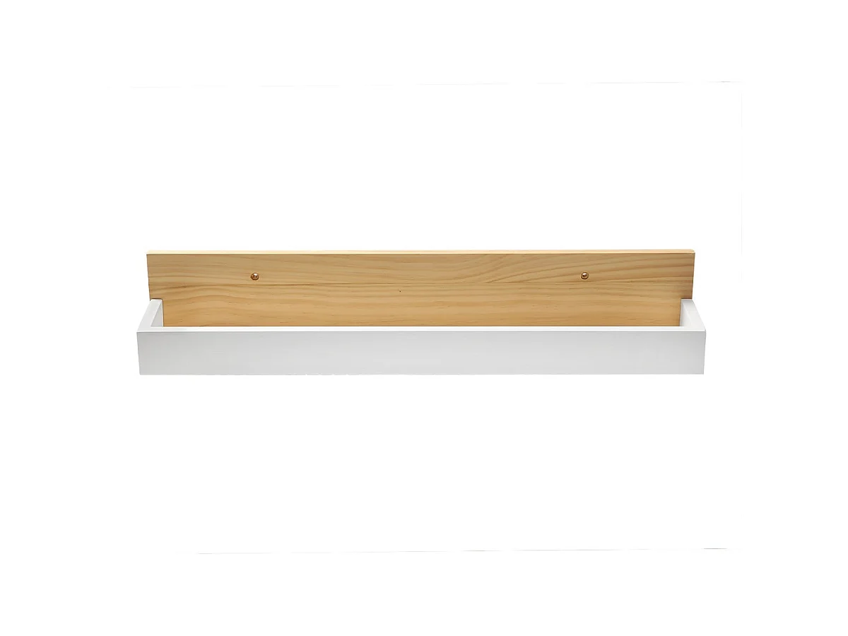 Étagère murale pin massif L60 cm - EVE