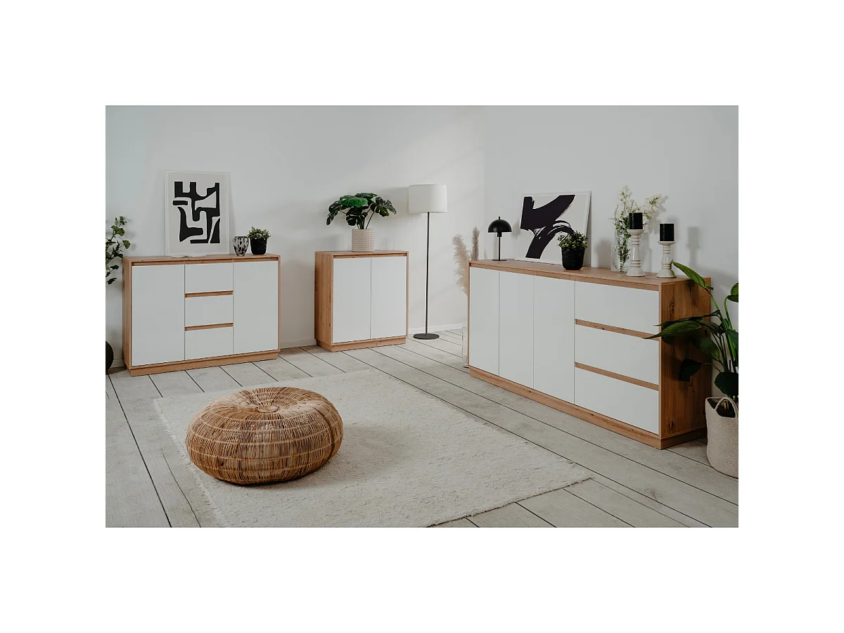 Small sideboard with 2 doors L79 cm - PHOENIX