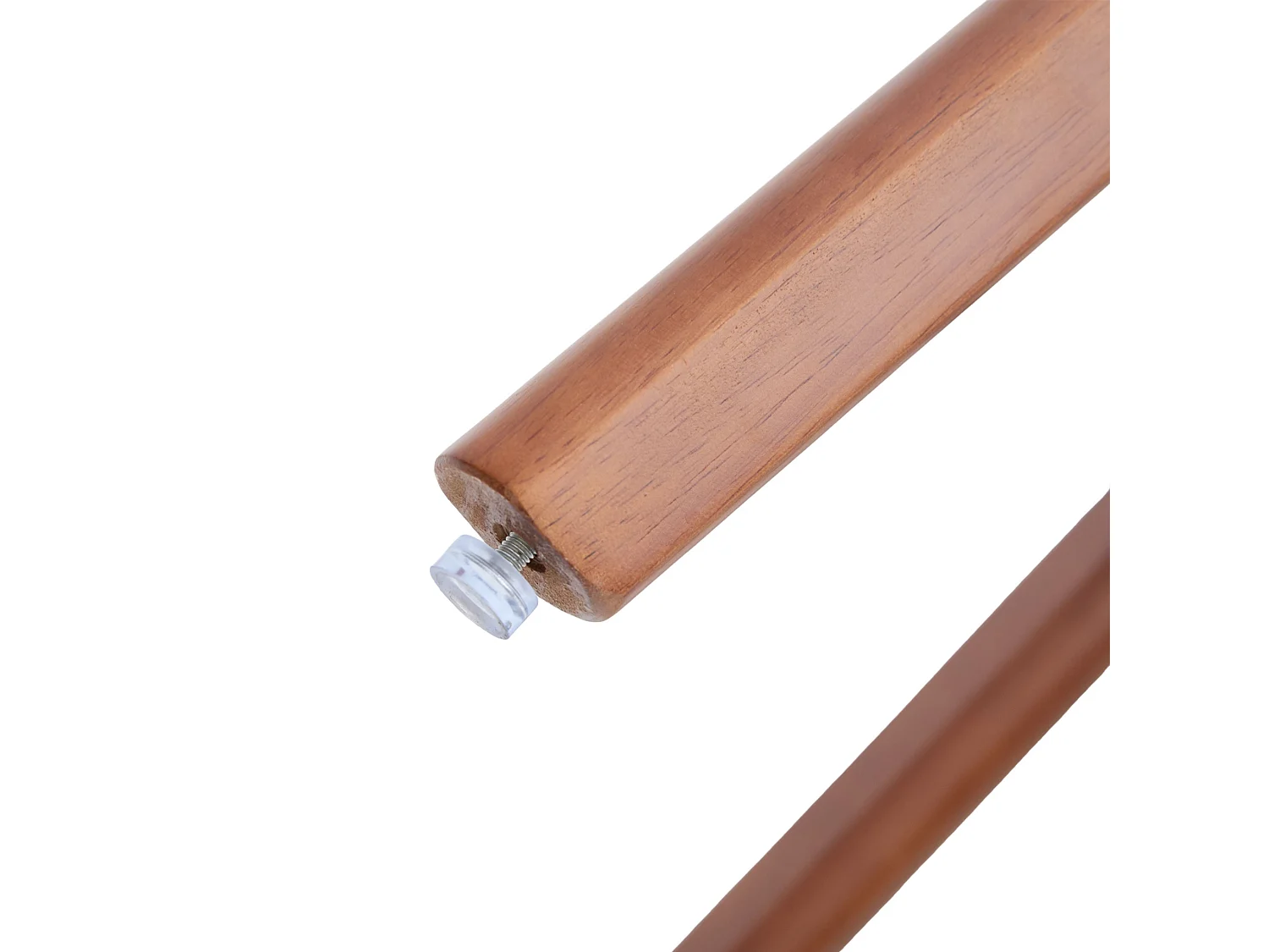Lot de 2 tabourets de bar pivotants avec dossier cannage assise chenille et pieds bois