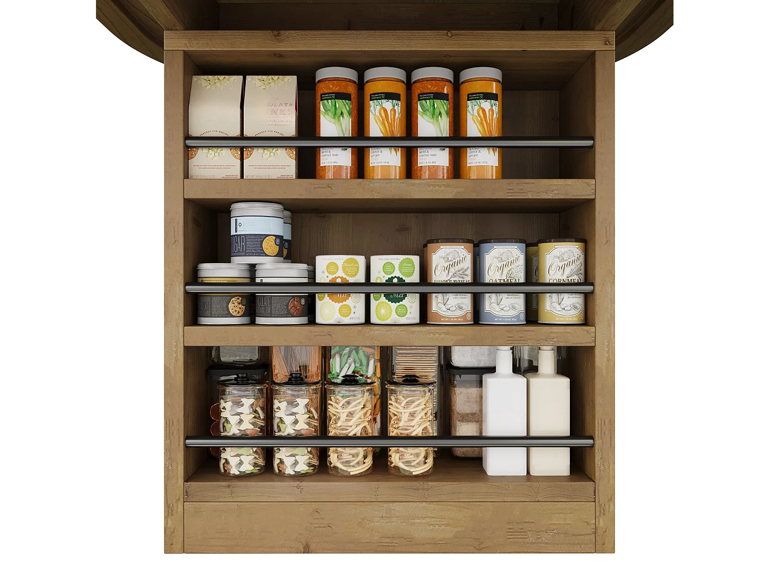 Table à manger extensible avec rangement des deux côtés pour 6 à 8 personnes 150 à 200 cm