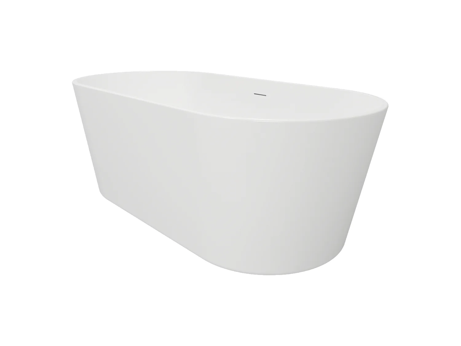 Bañera exenta HUDSON - 170x80cm Blanco