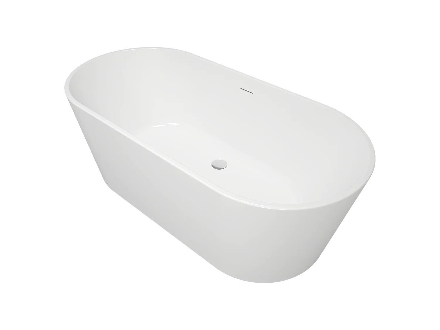 Bañera exenta HUDSON - 170x80cm Blanco