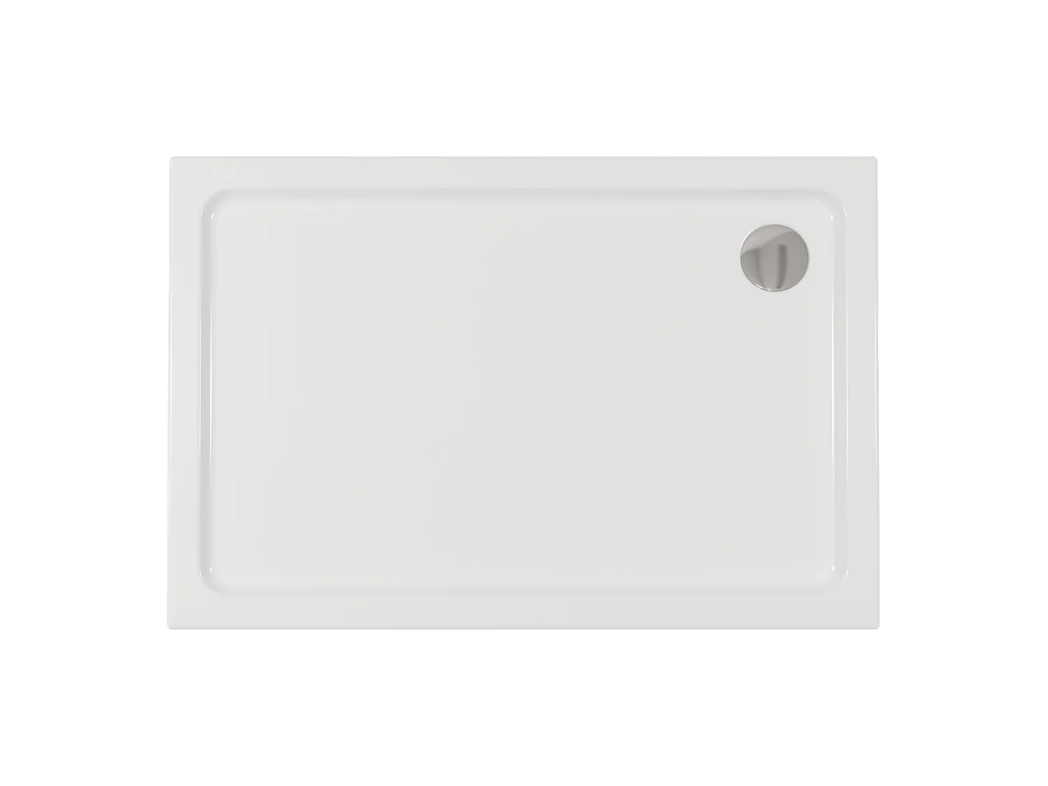 Plato de ducha ALBA blanco 120 × 70 cm