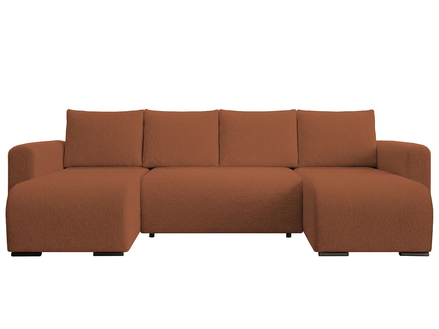 WOHNLANDSCHAFT DORA U mit Bettkasten und Schlaffunktion, U-Form, bequem