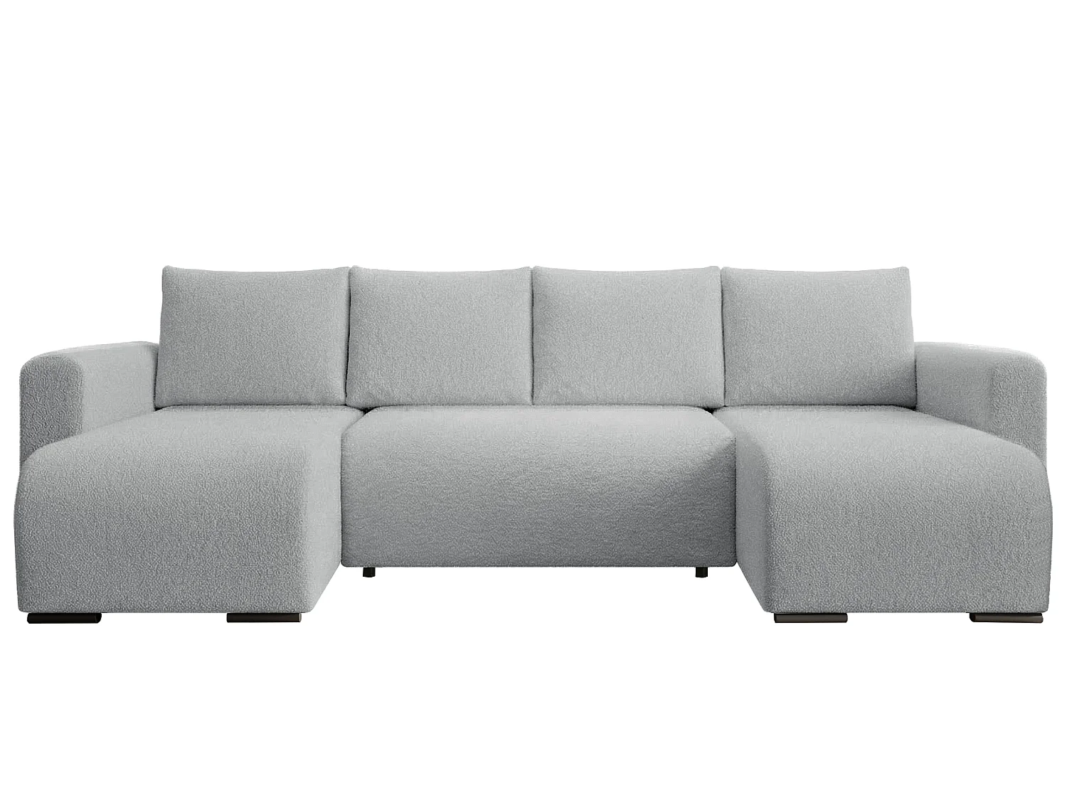 WOHNLANDSCHAFT DORA U mit Bettkasten und Schlaffunktion, U-Form, bequem