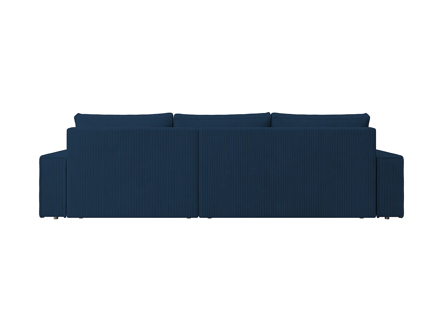 ECKSOFA Alice mit Bettkasten und Schlaffunktion, Cordstoff in L-Form