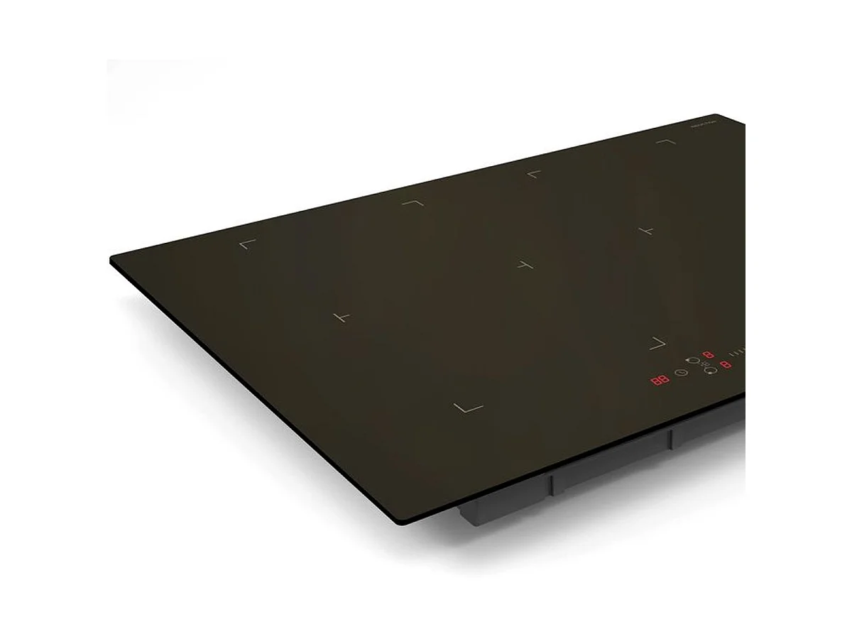 Continental Edison CETI724Z2FLEX 70cm Inductiekookplaat, 4 Zones (2 Flex), 7200W, Zwart Vitrokeramiek