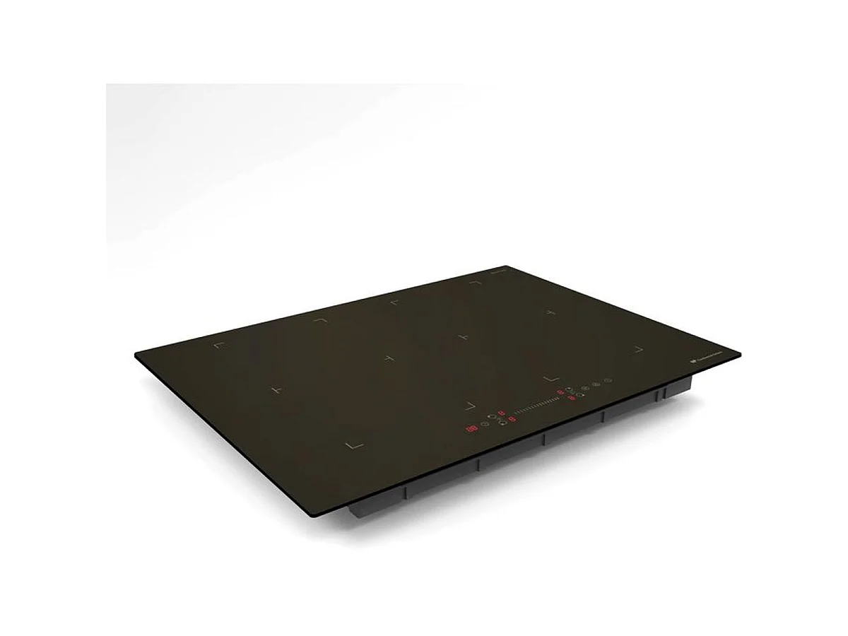 Continental Edison CETI724Z2FLEX 70cm Inductiekookplaat, 4 Zones (2 Flex), 7200W, Zwart Vitrokeramiek