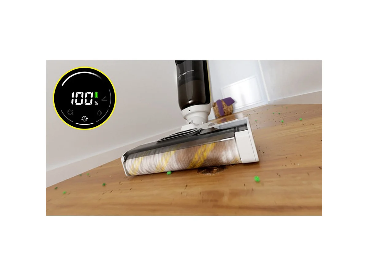 Karcher FCV 4 Dry Draadloze 3-in-1 Stofzuiger Wasmachine met Droogstation