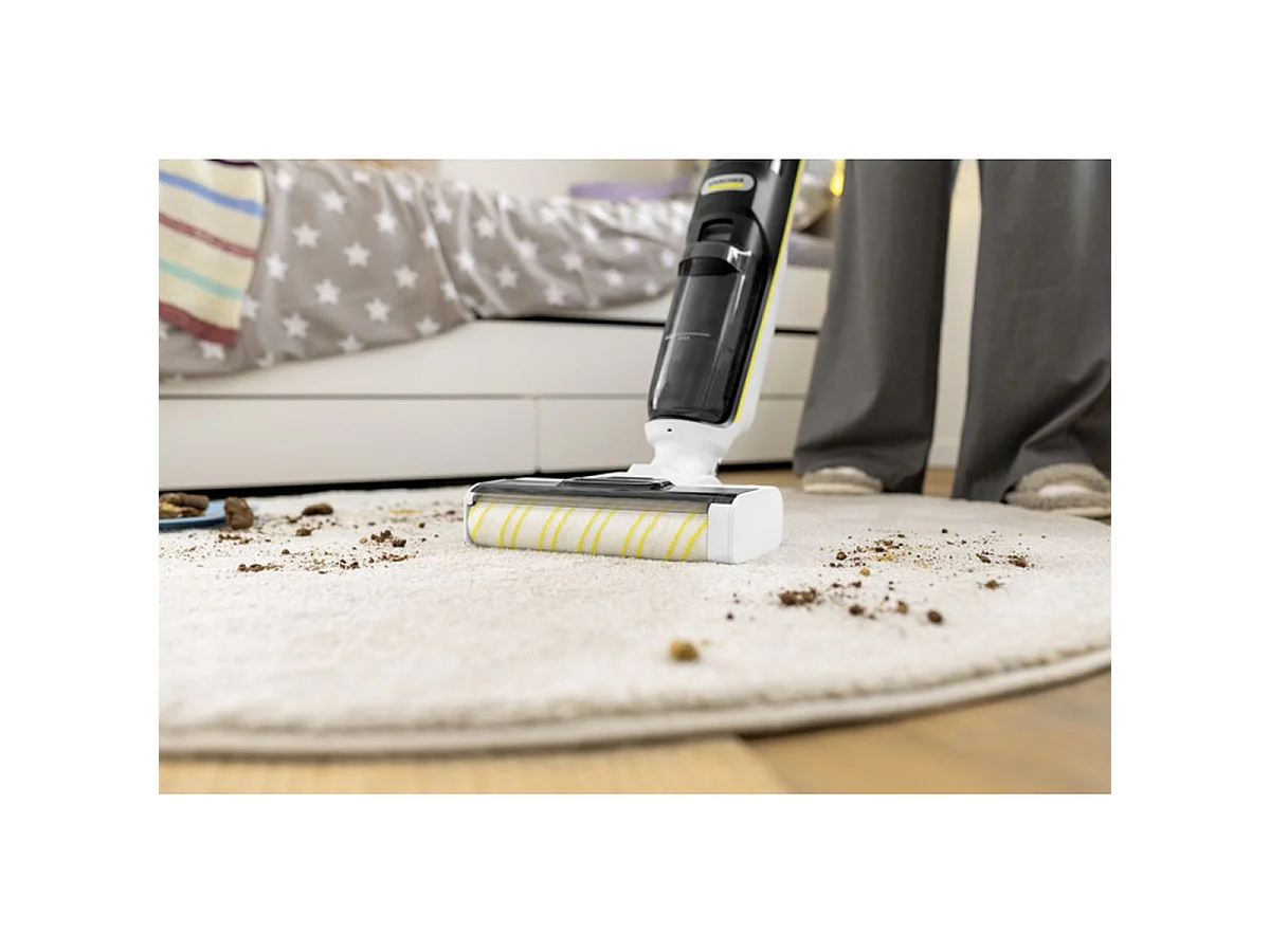 Karcher FCV 4 Dry Draadloze 3-in-1 Stofzuiger Wasmachine met Droogstation