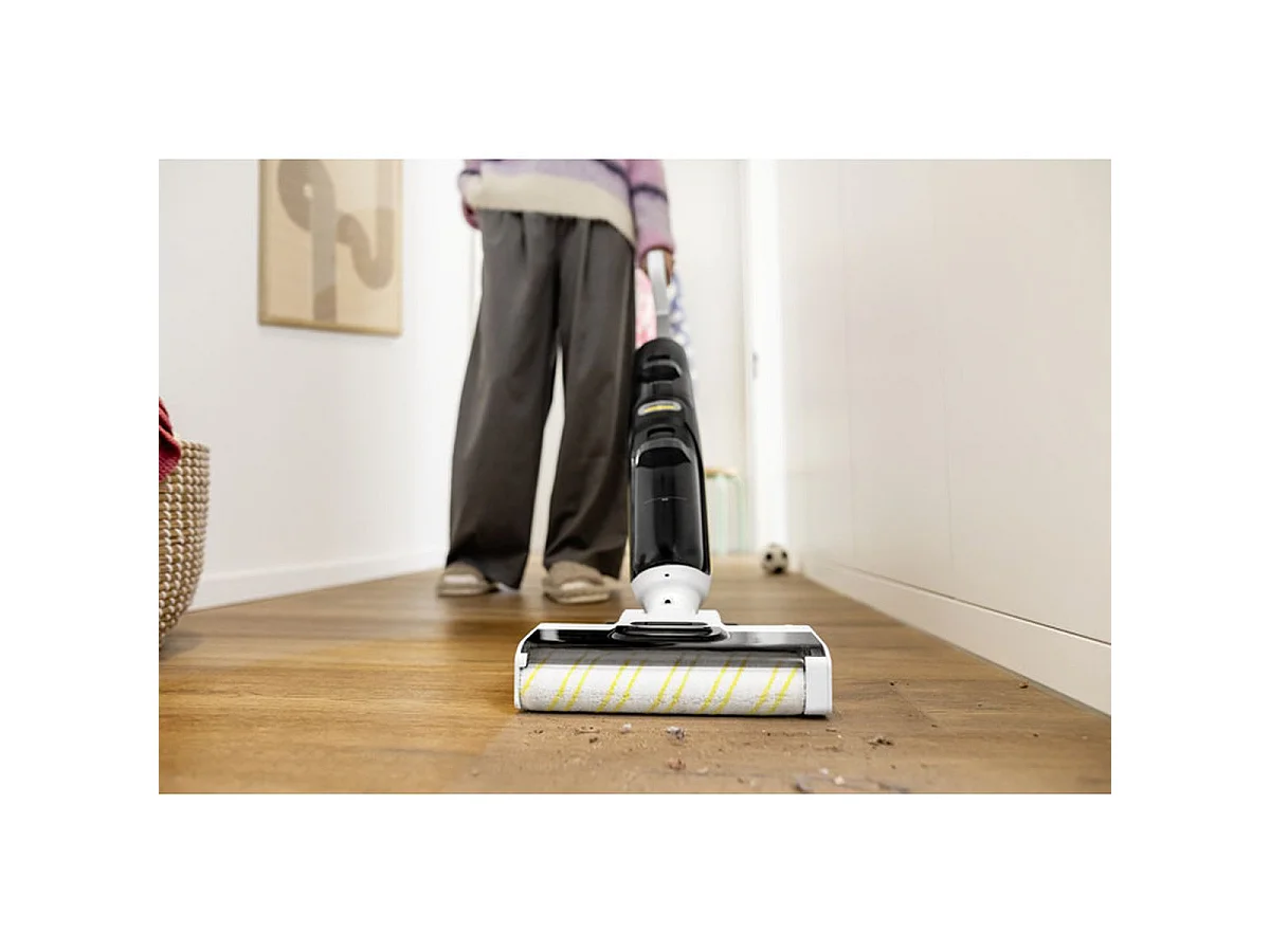Karcher FCV 4 Dry Draadloze 3-in-1 Stofzuiger Wasmachine met Droogstation