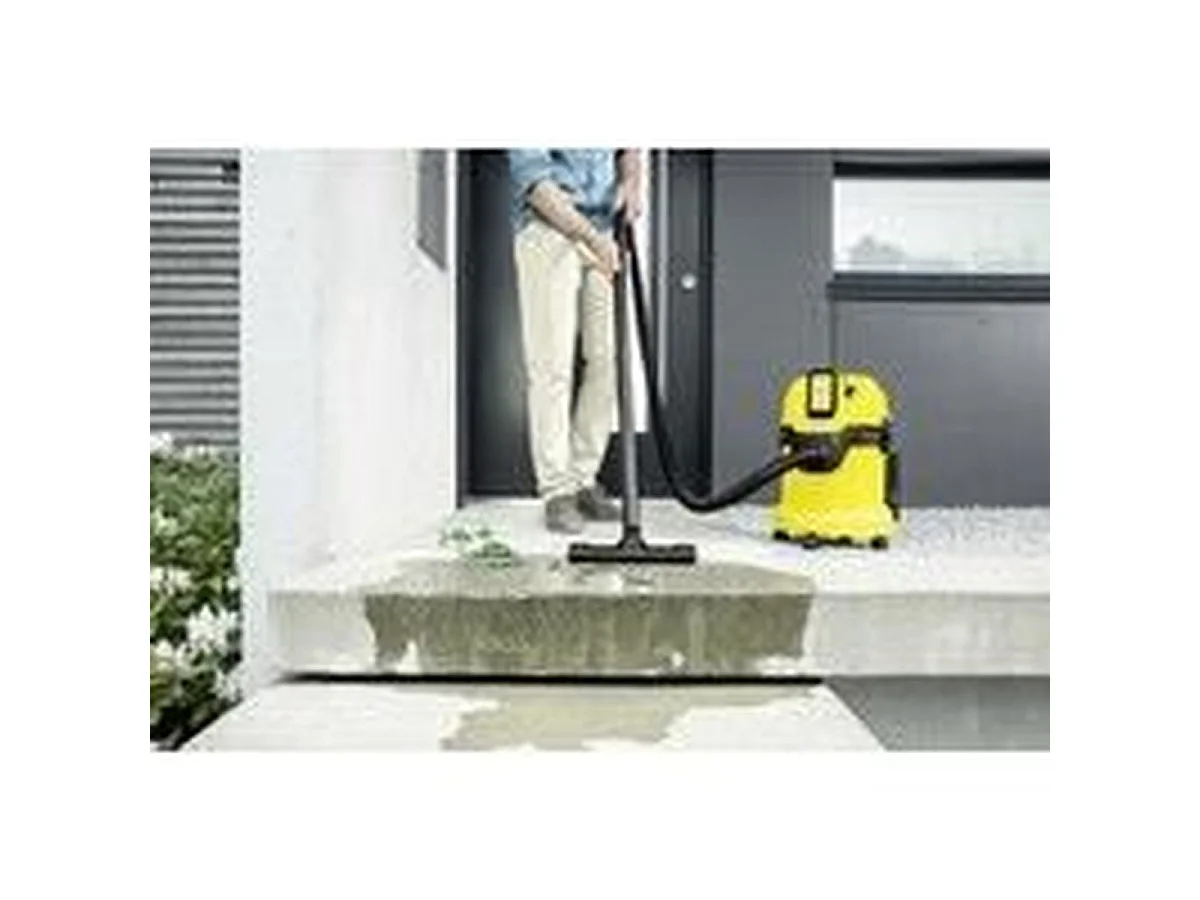 Aspiradora inalámbrica KARCHER WD 3 para líquidos y sólidos - 17L, 300W (Batería no incluida)