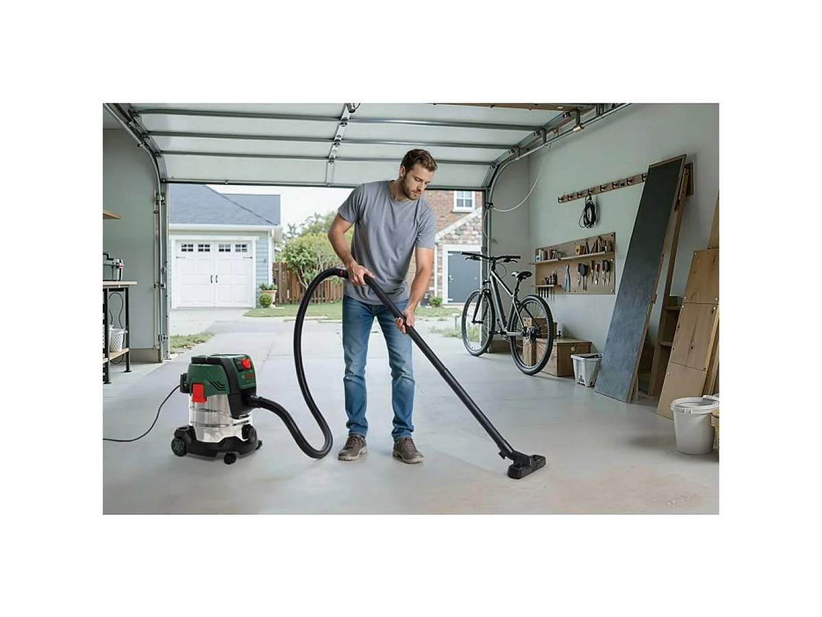 Aspirateur eau et poussière portable Bosch PAS20-220P 20 L, 1200 W