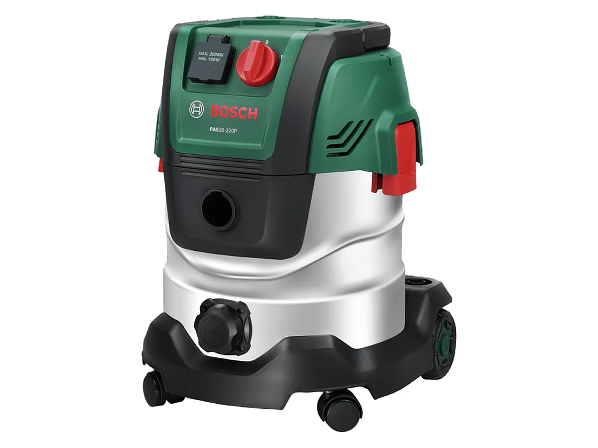 Aspirateur eau et poussière portable Bosch PAS20-220P 20 L, 1200 W