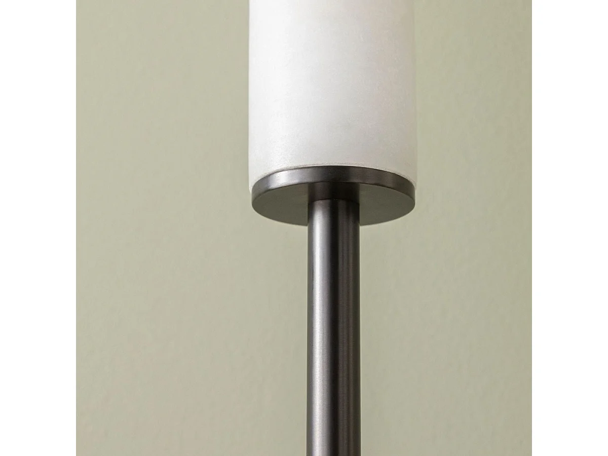 Lampe à poser en albâtre et métal H59 cm - MONTAIGNE