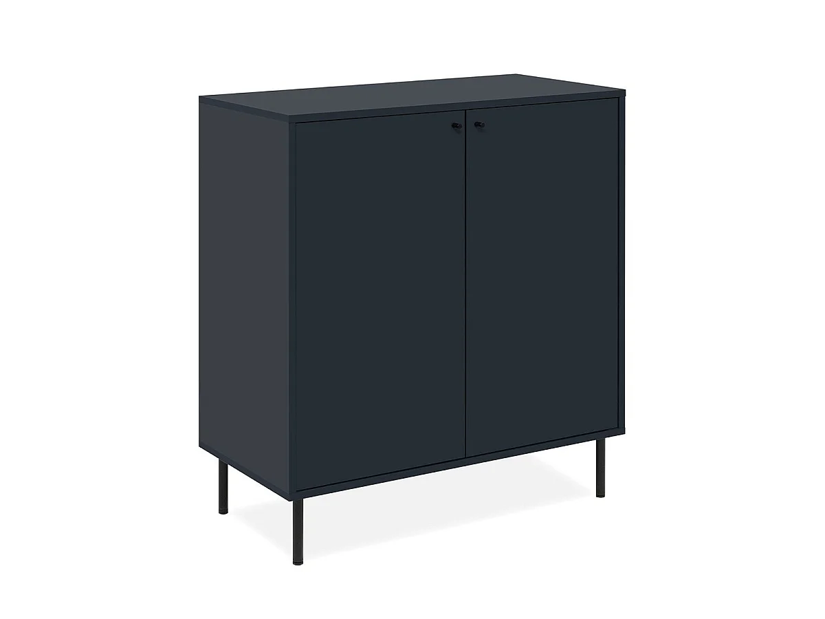 Sideboard 2 Türen Königsblau B80 cm - BOGOTA
