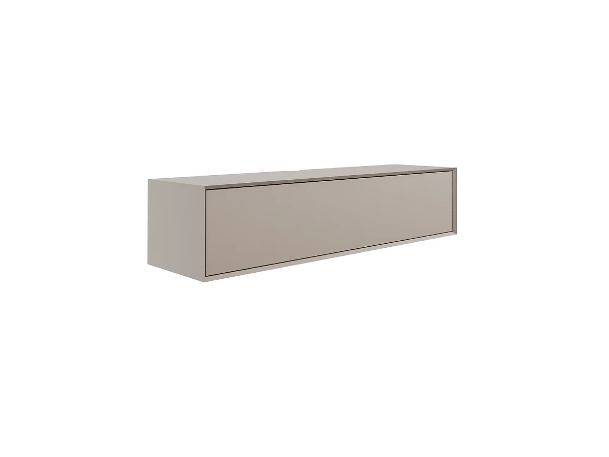 Meuble TV bas 1 abattant L160 cm ORÉLIA