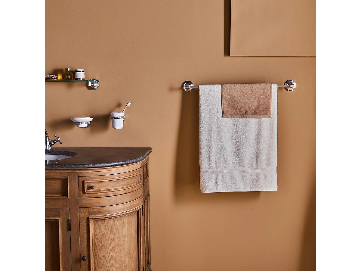Porte savon mural en laiton Octo