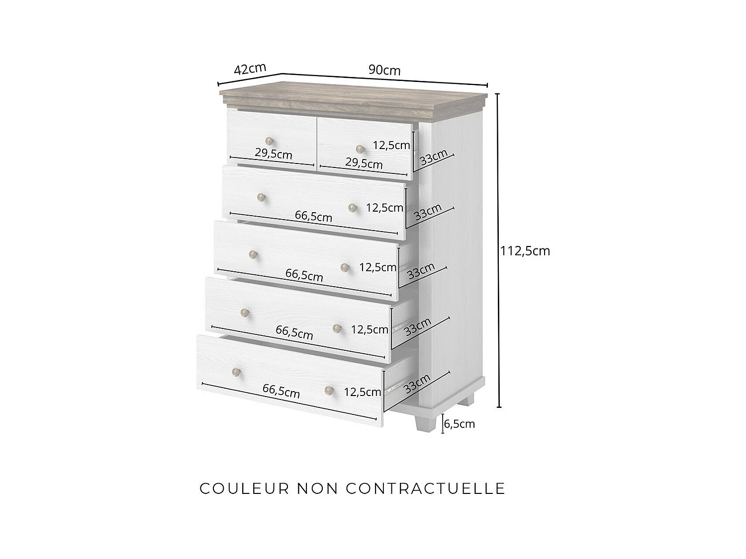 Camera da letto ASSIA: Armadio 200cm, Letto 160x200, cassettiera, comodini. Colori verde kaki e rovere.