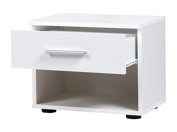 Ensemble design pour chambre à coucher COMO. Lit 160X200 cm avec sommier + tables de chevet.