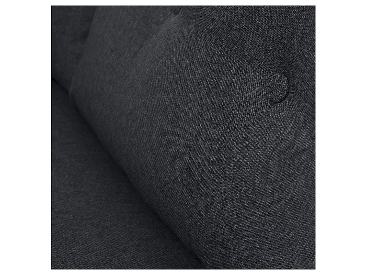 Canapé d'angle convertible WADE 3 places gris chiné - HAPPY GARDEN