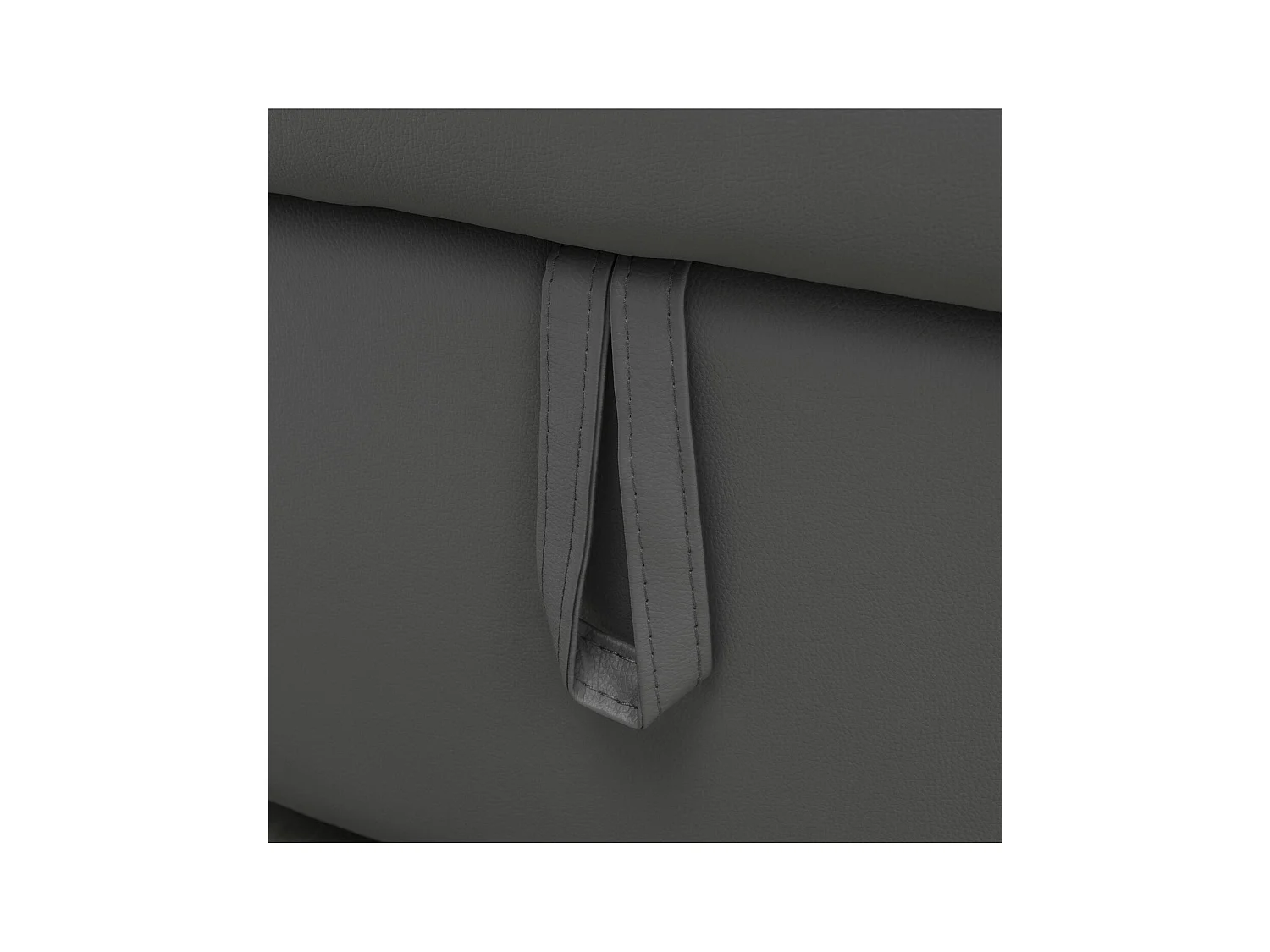 Canapé d'angle convertible TONY 3 places gris - HAPPY GARDEN