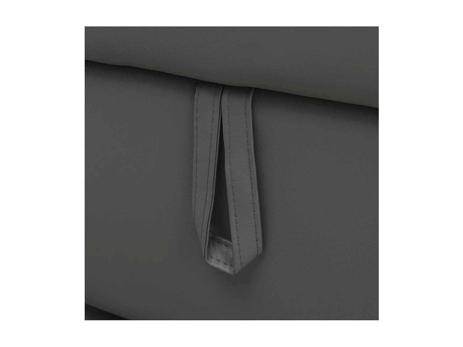 Canapé d'angle convertible TONY 3 places gris - HAPPY GARDEN