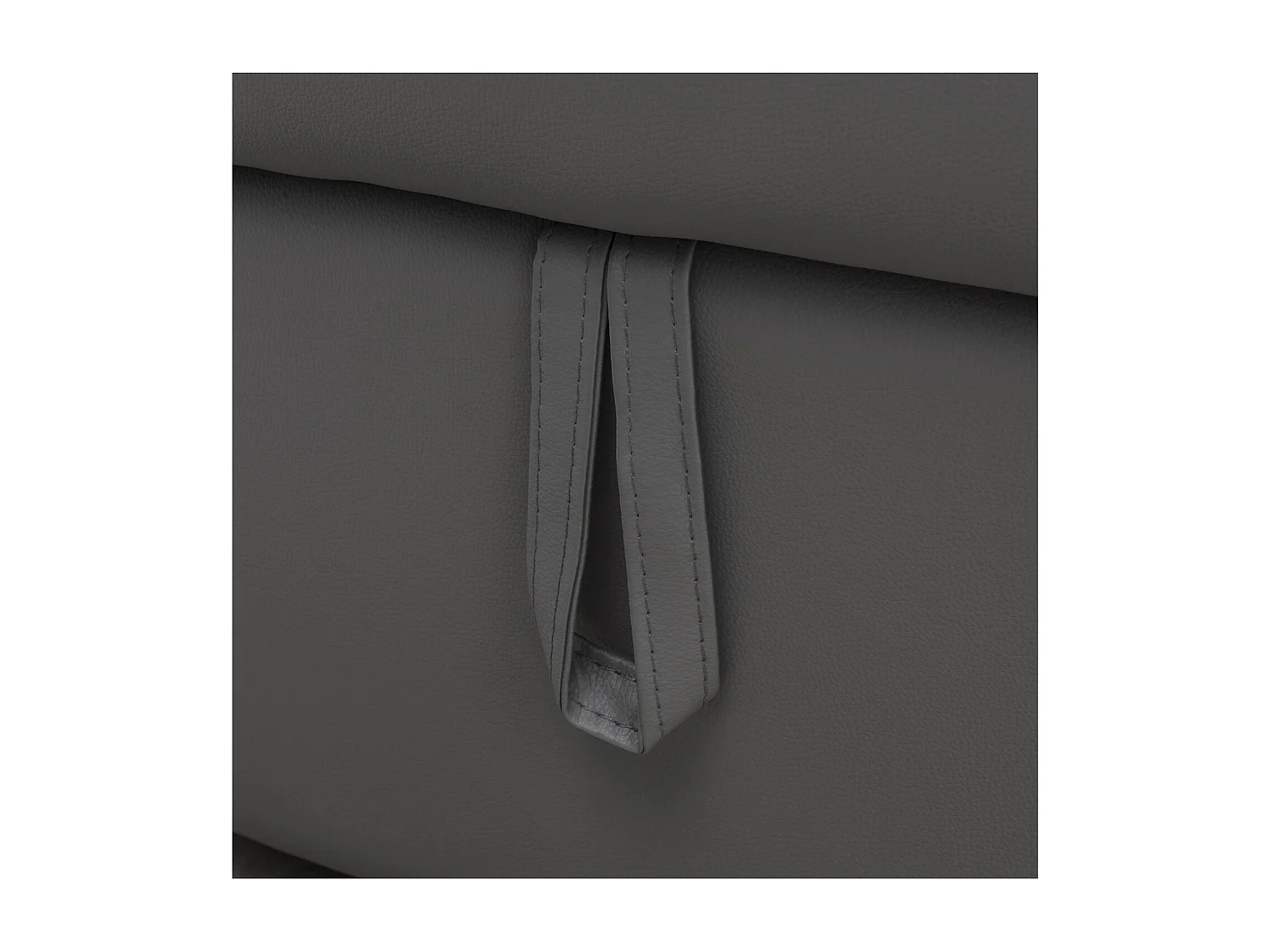 Canapé d'angle convertible TONY 3 places gris - HAPPY GARDEN