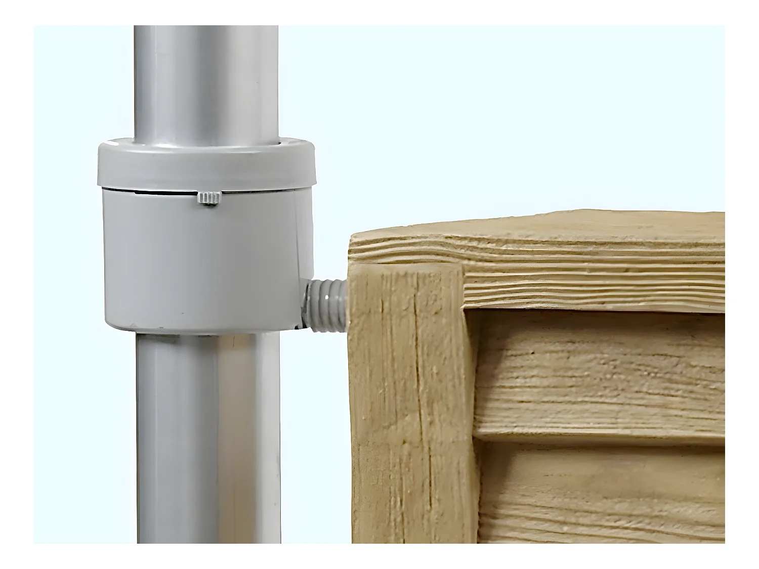 Récupérateur D'eau Aérien Apparence Bois Woody 350l