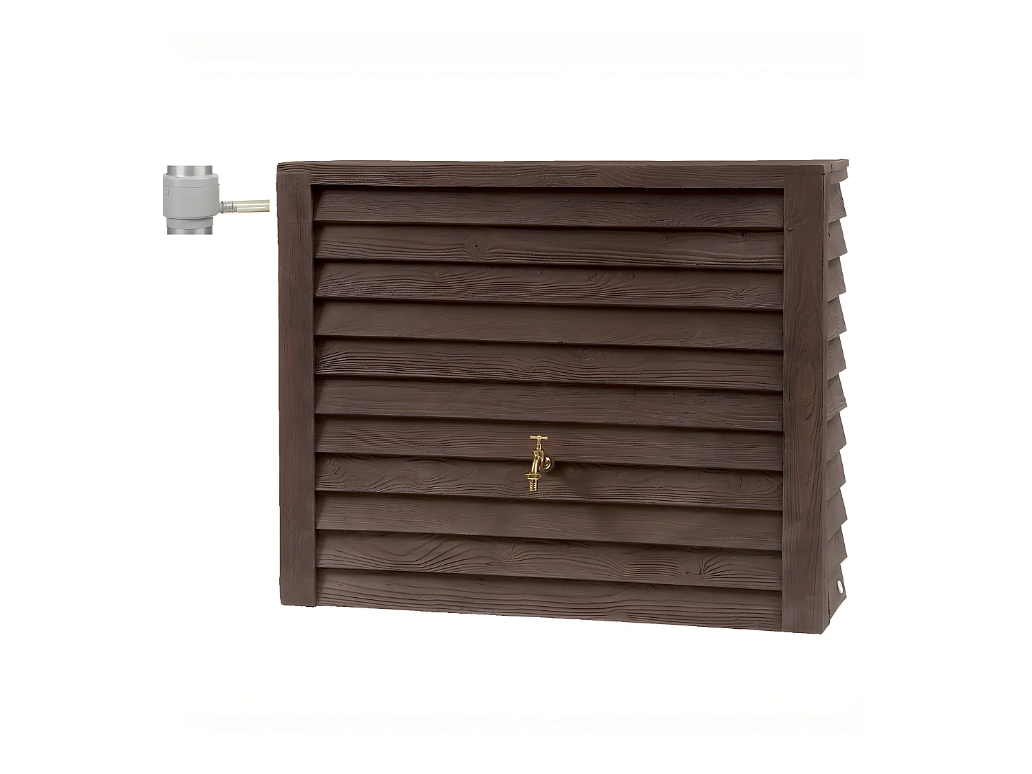 Récupérateur D'eau Aérien Apparence Bois Woody 350l