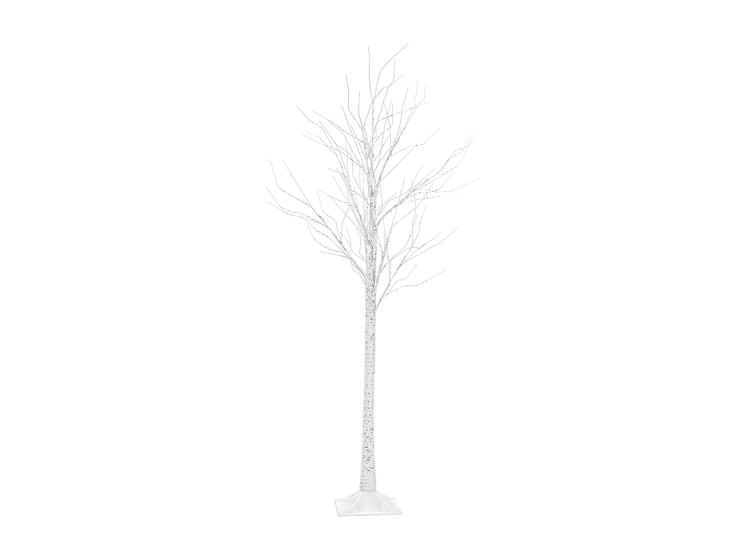Outdoor Weihnachtsbeleuchtung LED weiss Birkenbaum 190 cm LAPPI