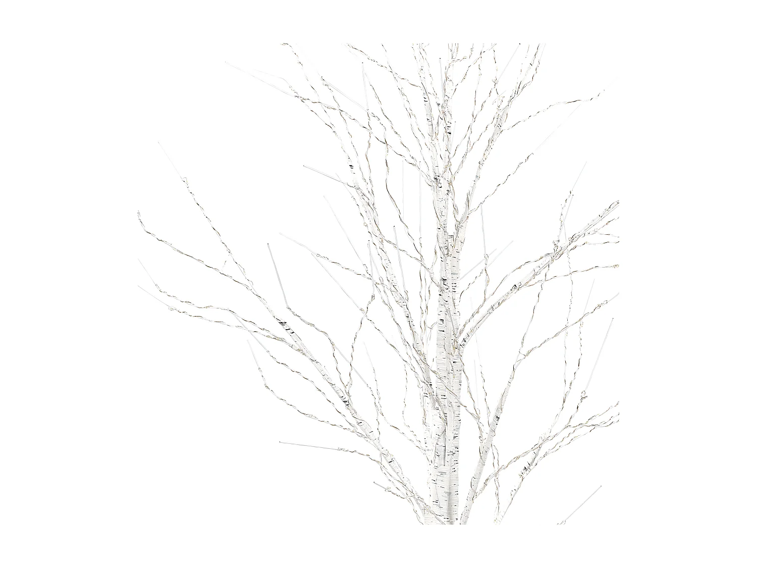 Outdoor Weihnachtsbeleuchtung LED weiss Birkenbaum 190 cm LAPPI