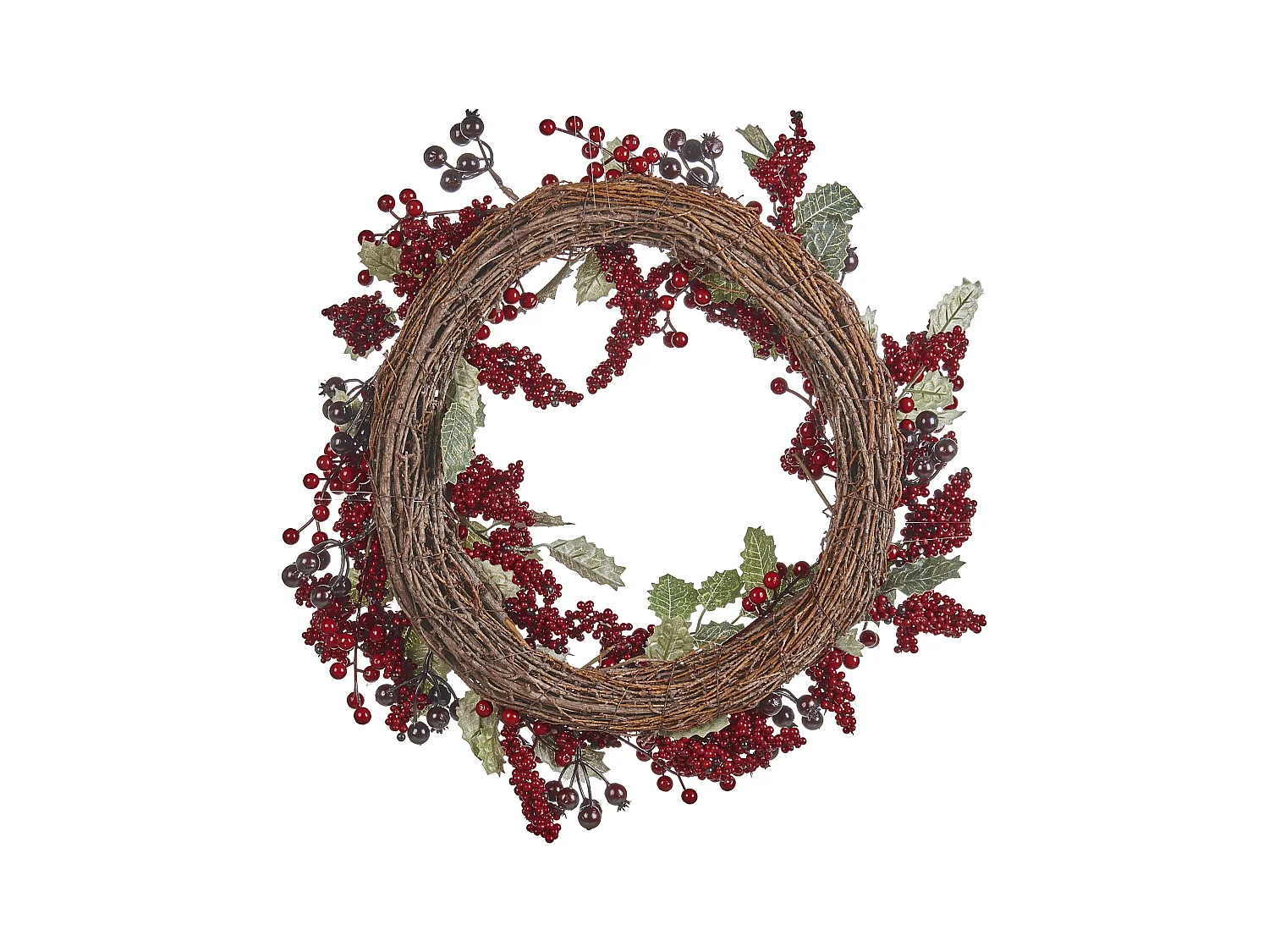 Couronne de Noël PUROL Rouge 40 cm