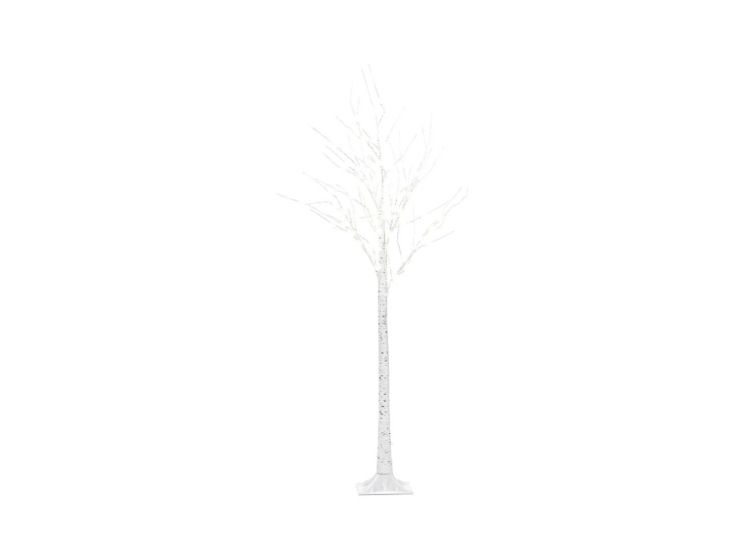Décoration extérieure LED LAPPI Arbre de Noël 160 cm Blanc