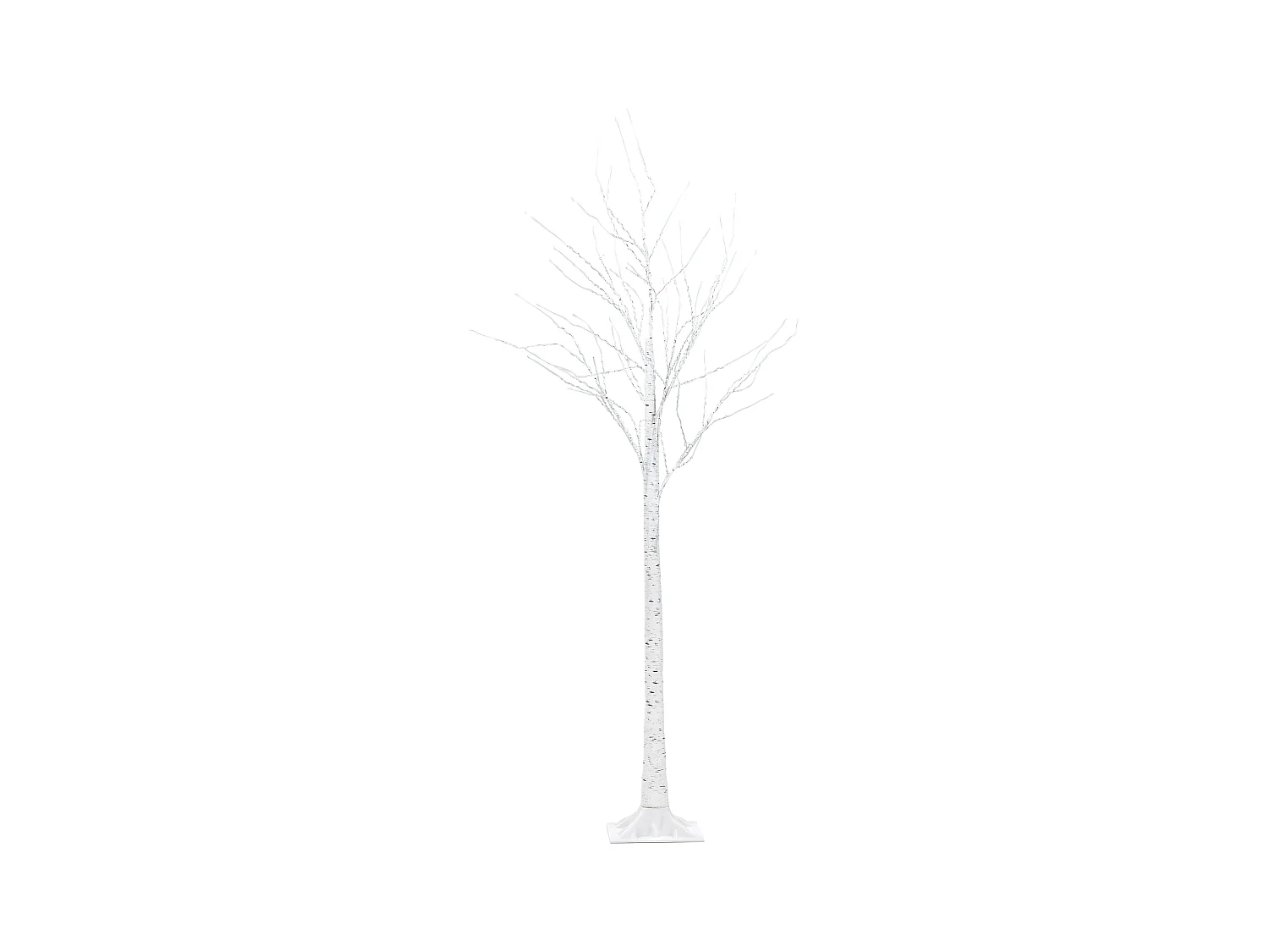 Décoration extérieure LED LAPPI Arbre de Noël 160 cm Blanc
