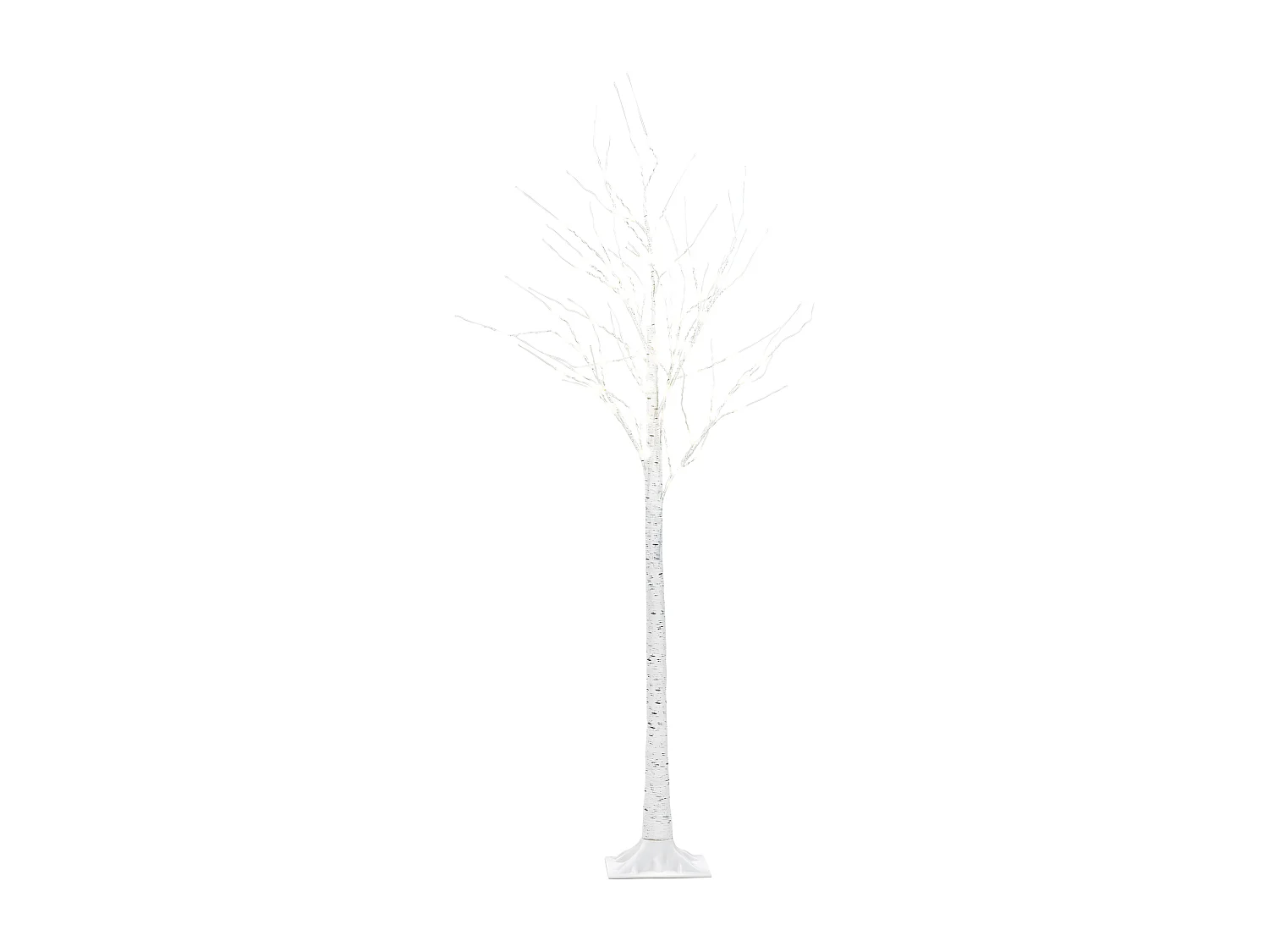 Décoration extérieure LED LAPPI Arbre de Noël 160 cm Blanc
