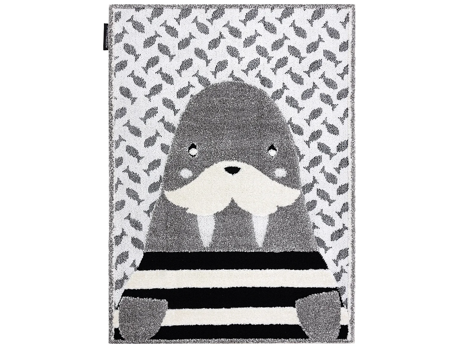 Kindertapijt JOY Walrus walrus , voor kinderen - Structureel, twee poo 120x170 cm